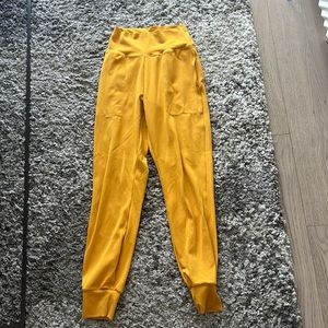 Orange paragon joggers